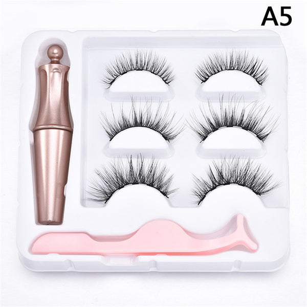 MAGNETIC EYELASHES WITH MAGNETIC EYELINER KIT